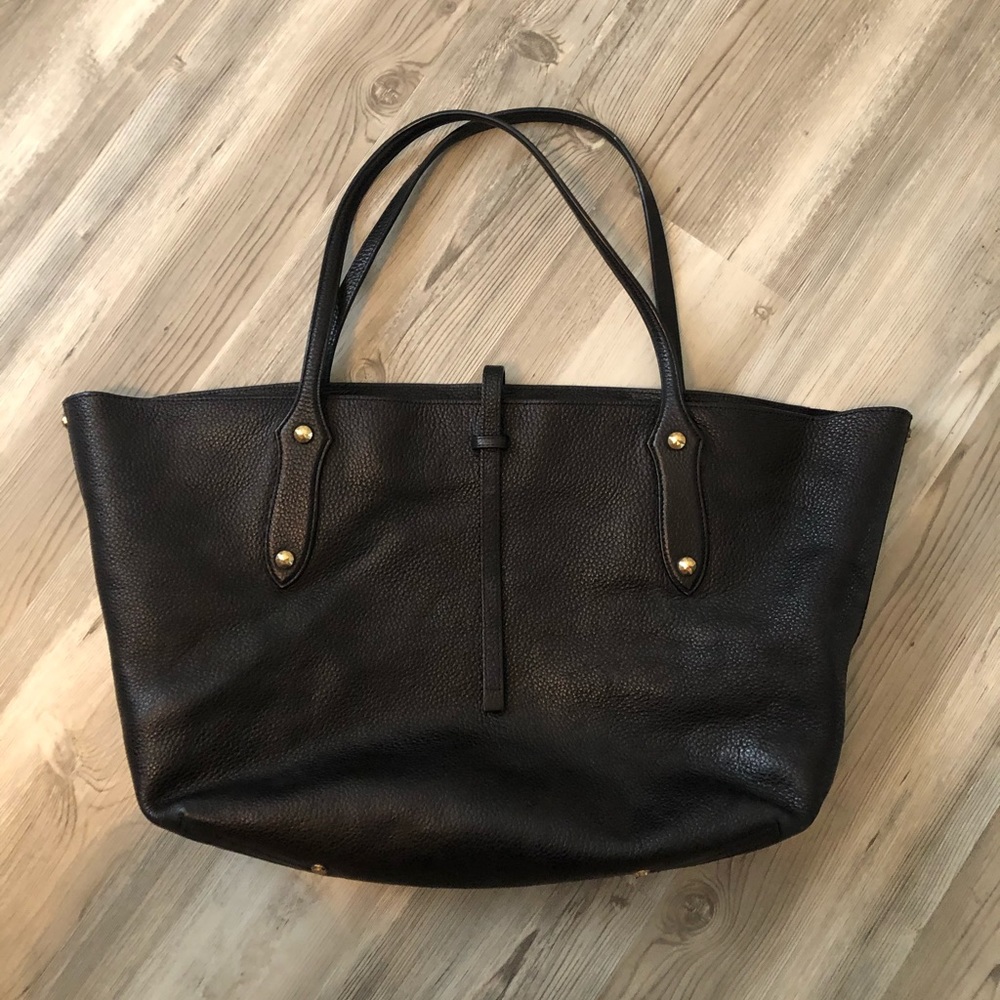 Annabel Ingall Black Zipper Tote